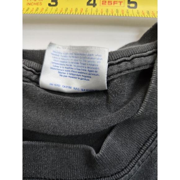 Grateful Dead T Shirt Hanes Heavyweight PLAY DEAD 1999 BLACK Fader Medium - Picture 9 of 13